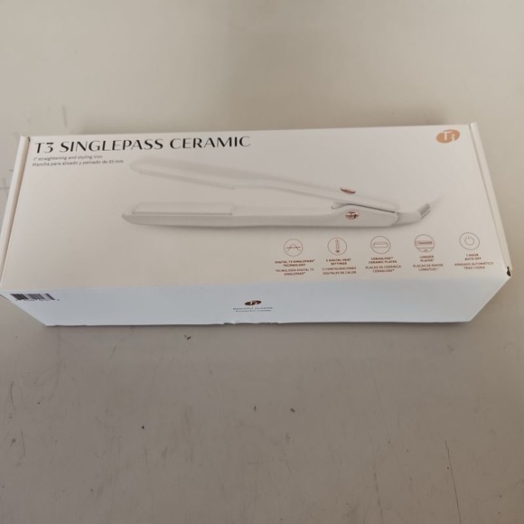 Gently Used T3 Singlepass Ceramic straightening iron - Picture 5 of 5